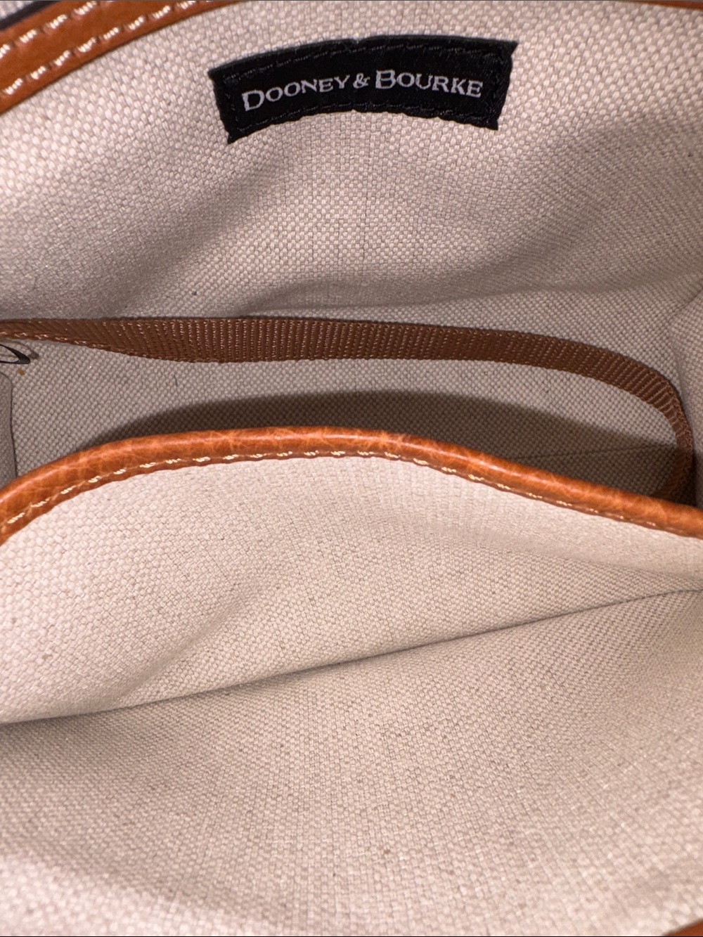 Dooney & Bourke Zebra Leather Zip Crossbody - Picture 12 of 12
